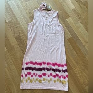 Sundown by Splendid Pink Dress w/Scrunchie - Size Medium *Brand New*